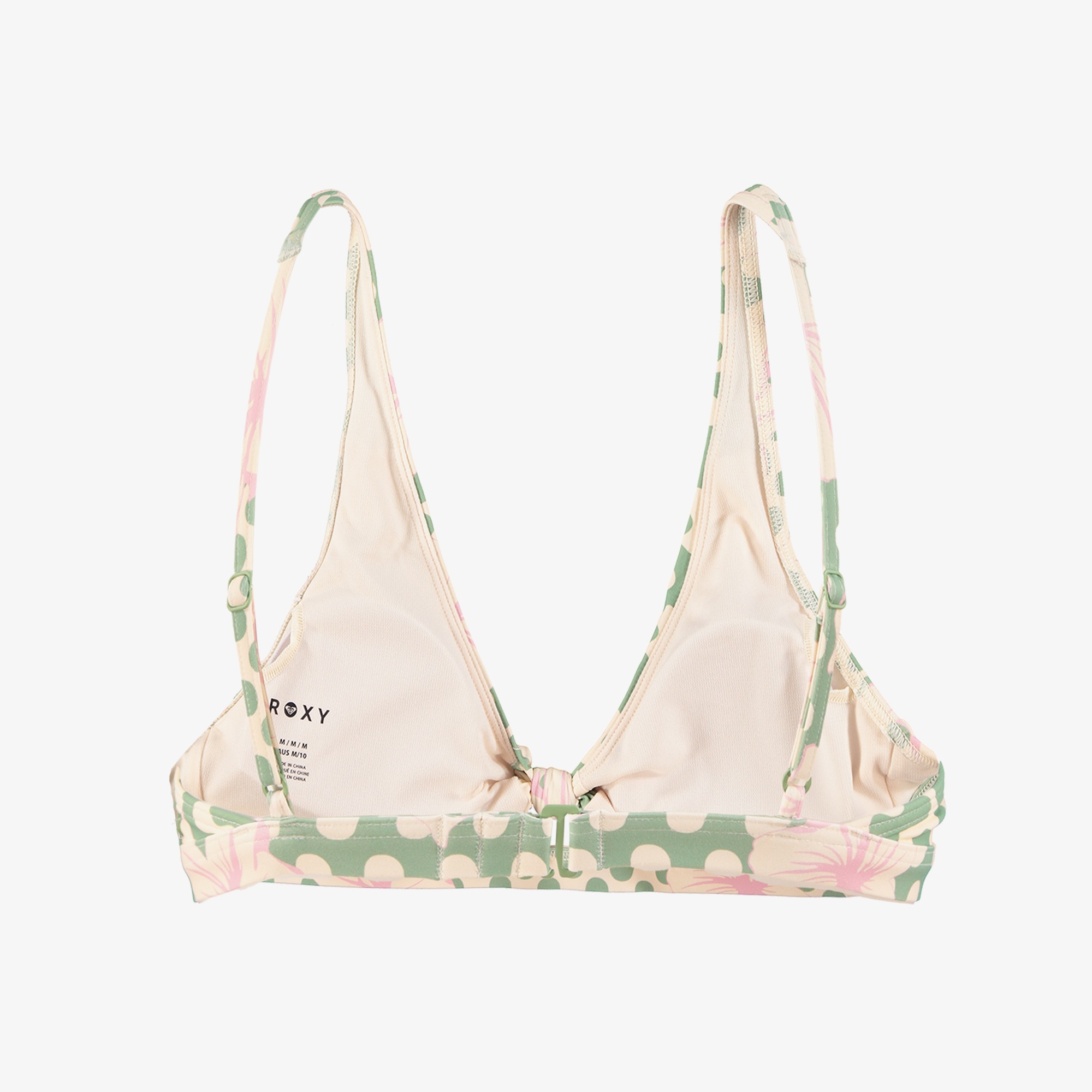 Roxy Hibiscus Daze Elong Tri Kadın Renkli Bikini Üstü