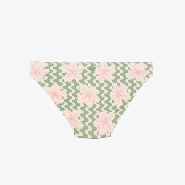  Roxy Hibiscus Daze Hipster Kadın Renkli Bikini Altı