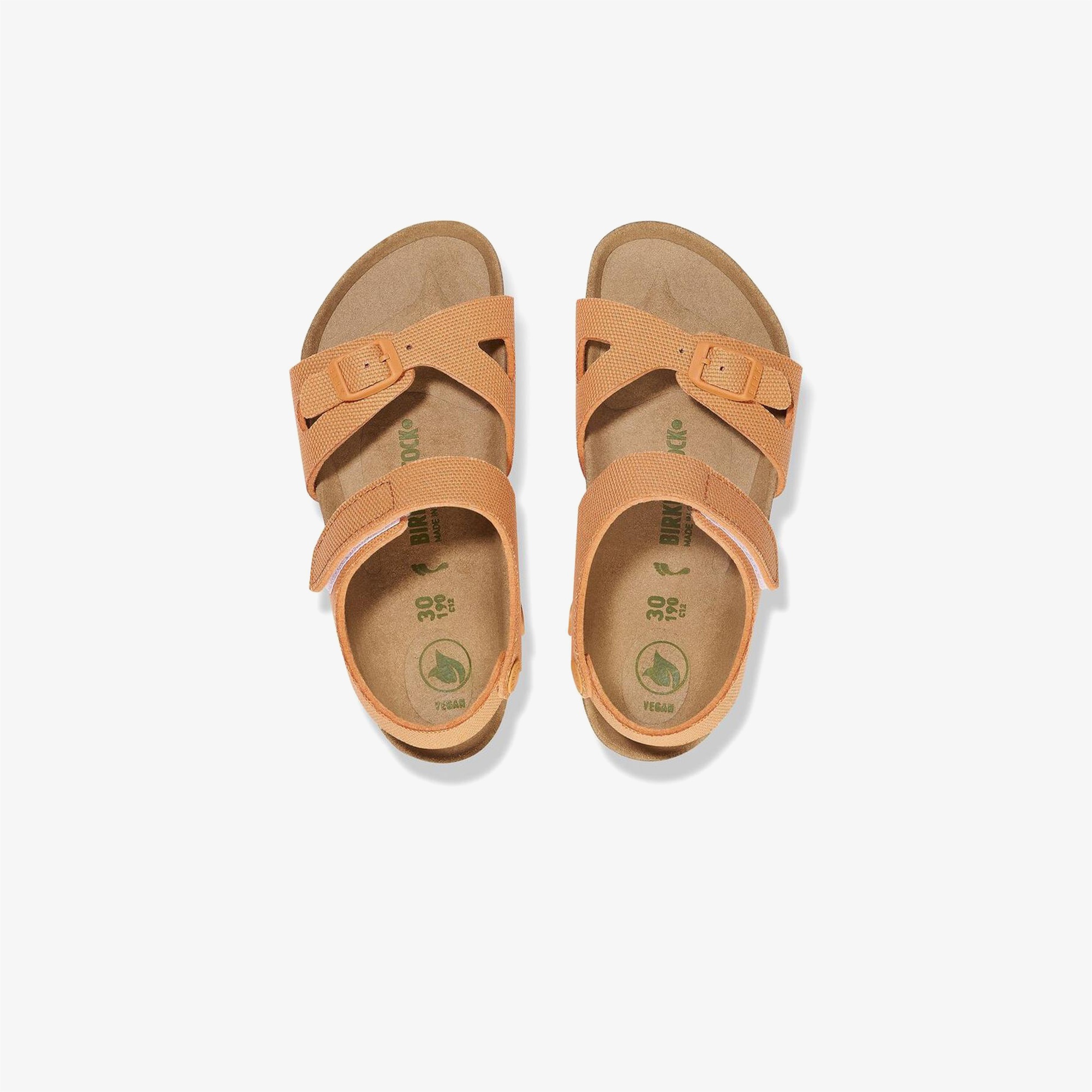Birkenstock Colorado Tex Canvas Vegan Bebek Turuncu Sandalet