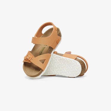  Birkenstock Colorado Tex Canvas Vegan Çocuk Turuncu Sandalet