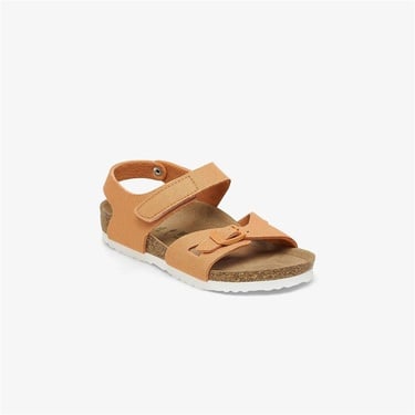  Birkenstock Colorado Tex Canvas Vegan Çocuk Turuncu Sandalet