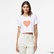 Converse Heart Slim Fit Kadın Siyah T-Shirt