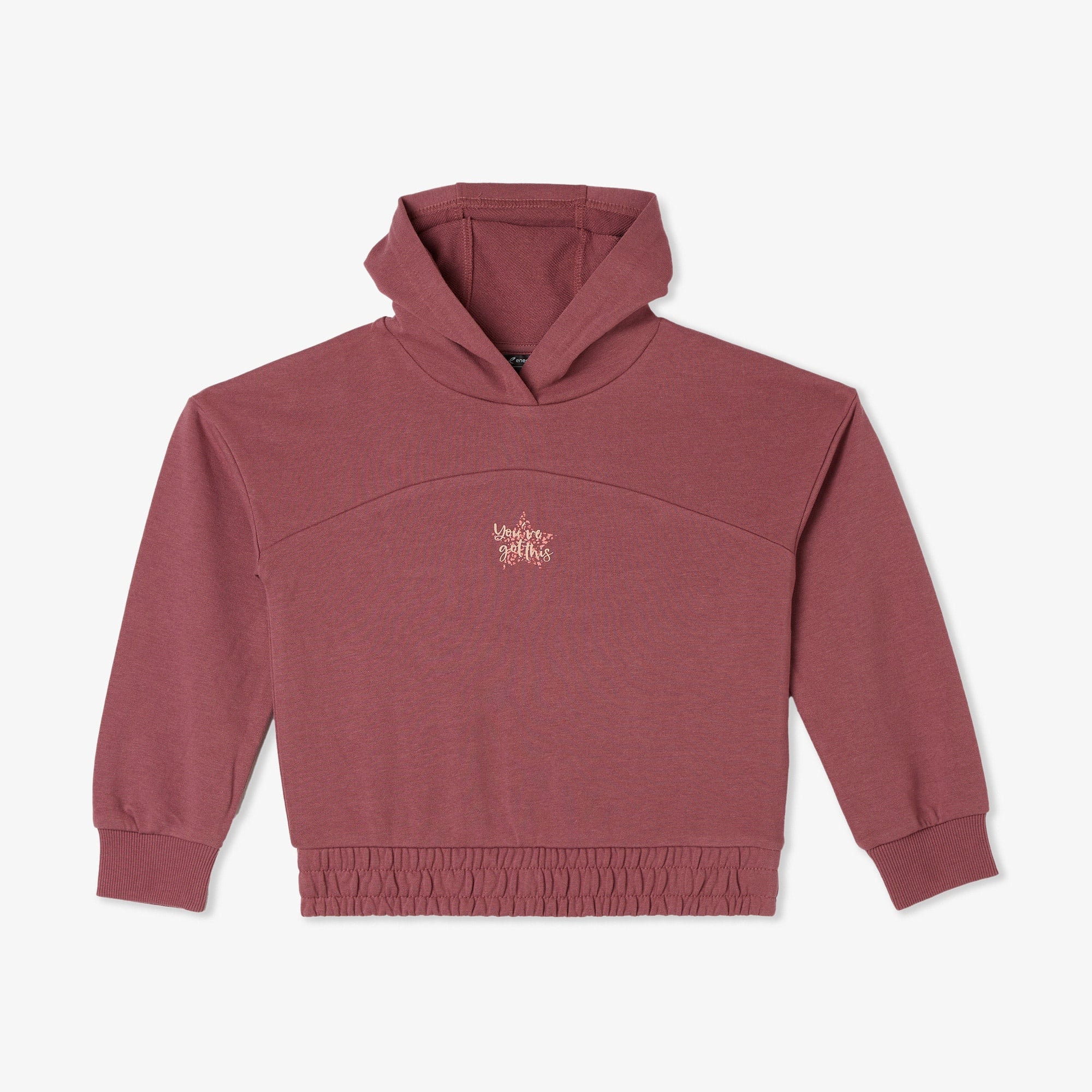 Energetics Full-Zipped Çocuk Kırmızı Günlük Sweatshirt