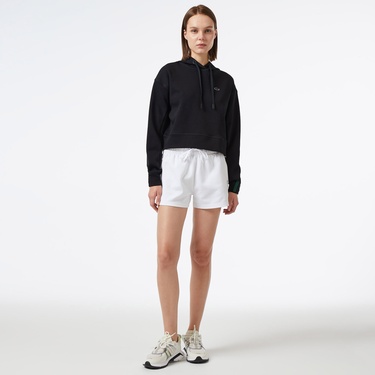  Lacoste Active Kadın Siyah Günlük Sweatshirt