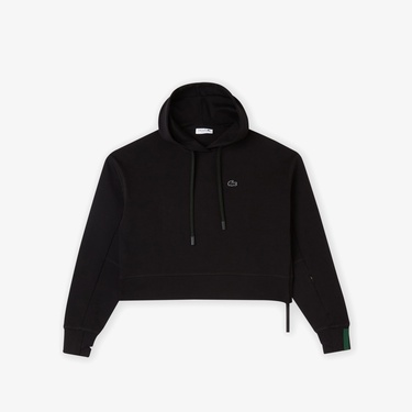  Lacoste Active Kadın Siyah Günlük Sweatshirt