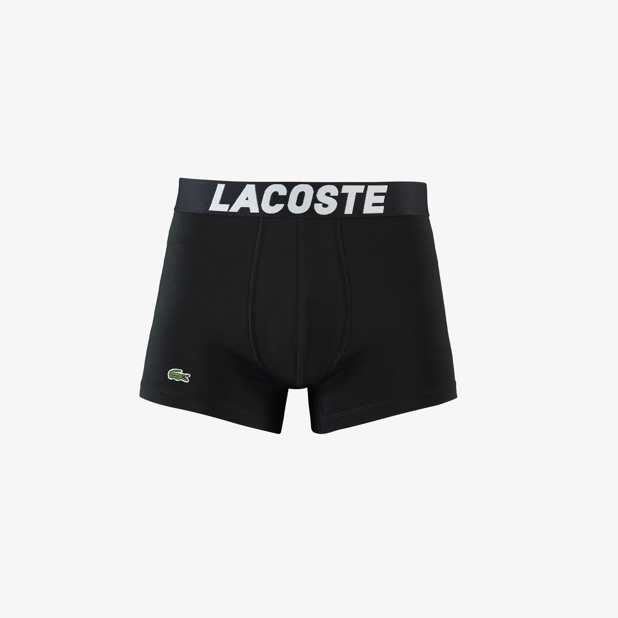 Lacoste Classic Erkek Baskılı 3'lü Renkli Boxer
