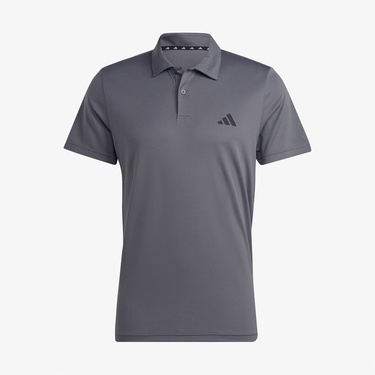  adidas Essentials Erkek Gri Polo