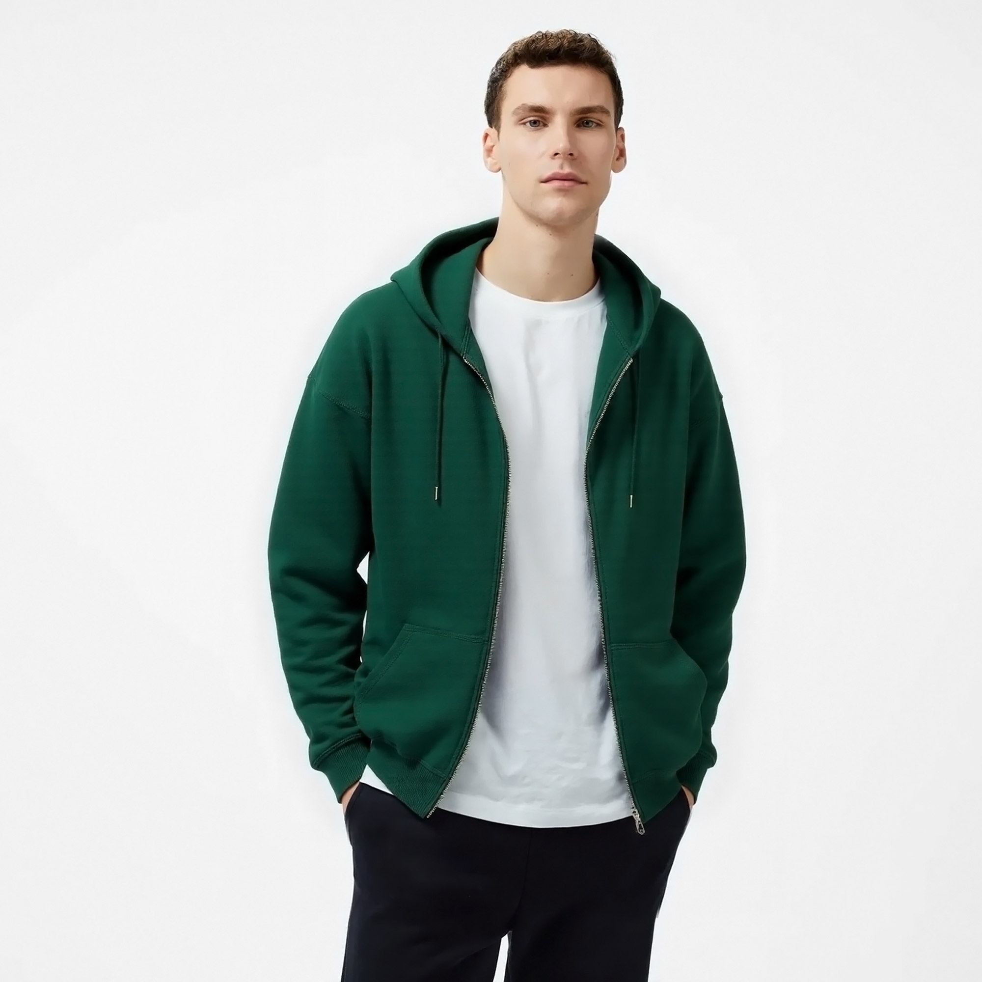 Converse Go-To Star Chevron Unisex Yeşil Eşofman Üstü