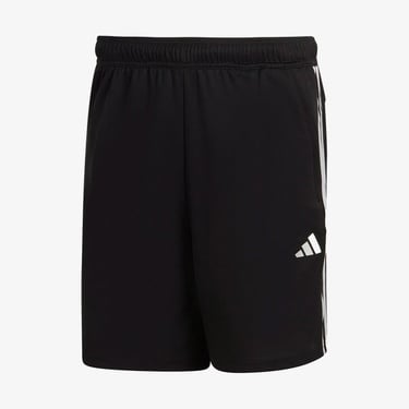 adidas Train Essentials Piqué 3 Stripes Erkek Siyah Antrenman Şort