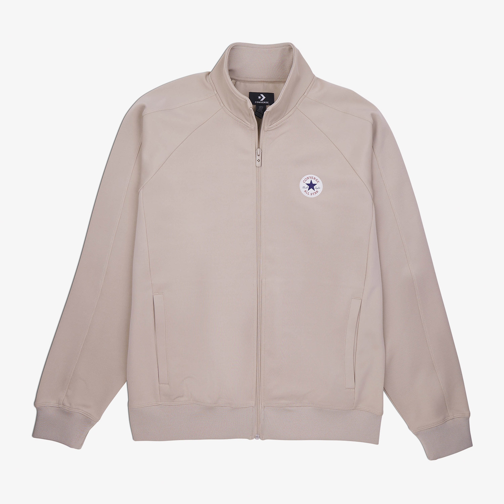 Converse Erkek Fermuarlı Bej Eşofman Üstü