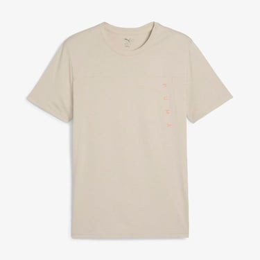 Puma Tad Tech Triblend Erkek Krem Antrenman T-Shirt