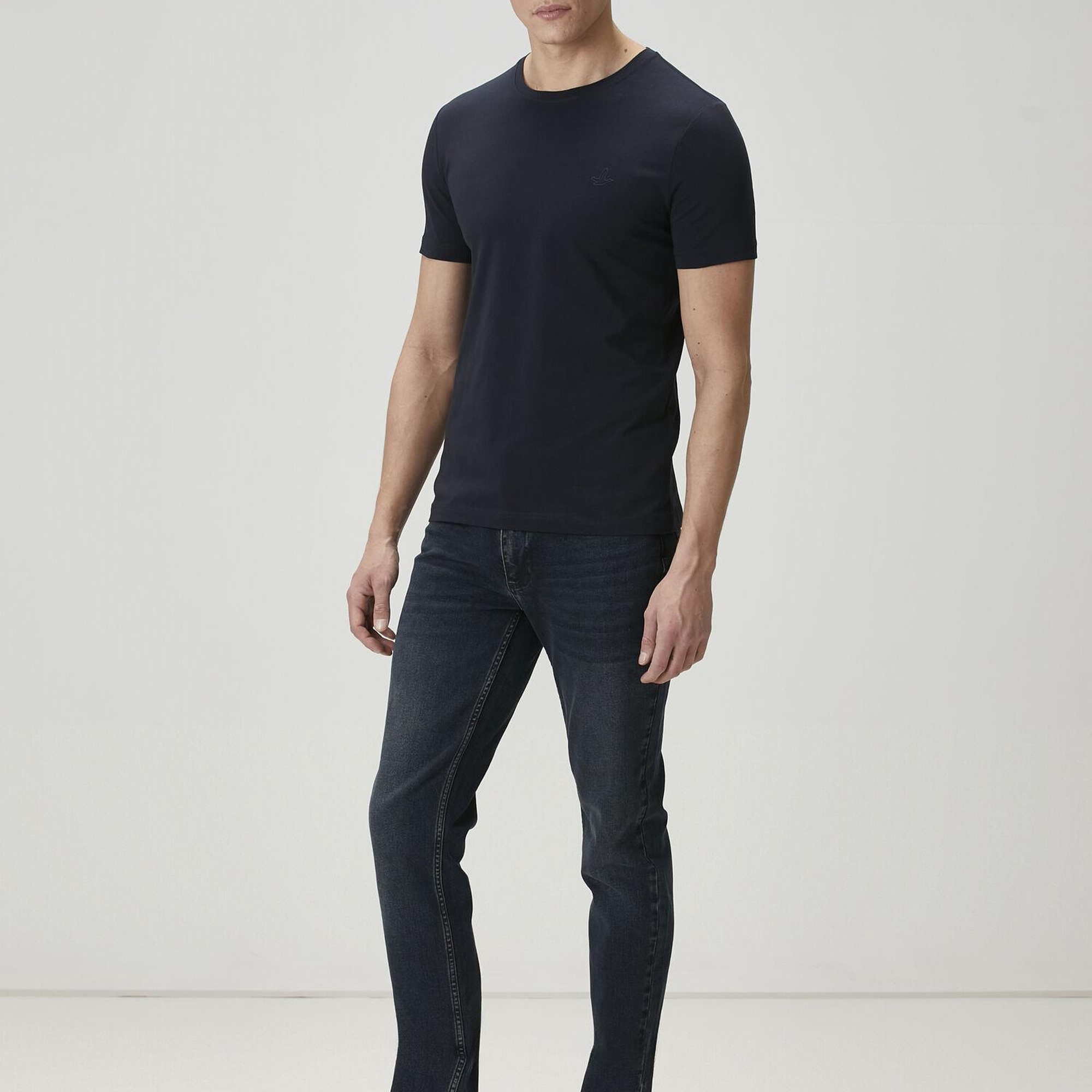 Beymen Club Erkek Lacivert Basic T-shirt