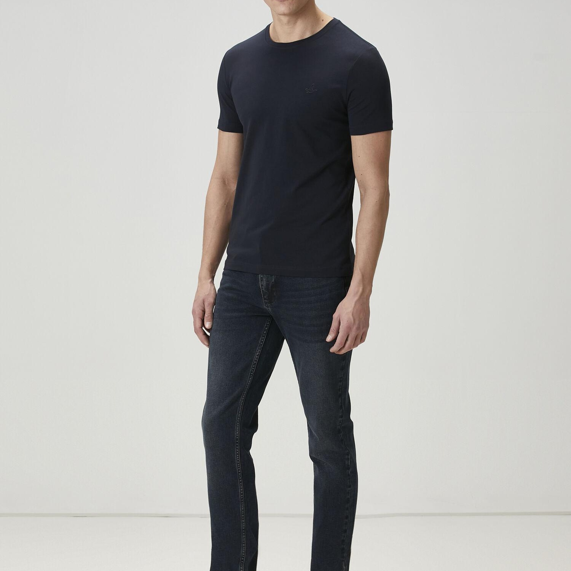 Beymen Club Erkek Lacivert Basic T-shirt