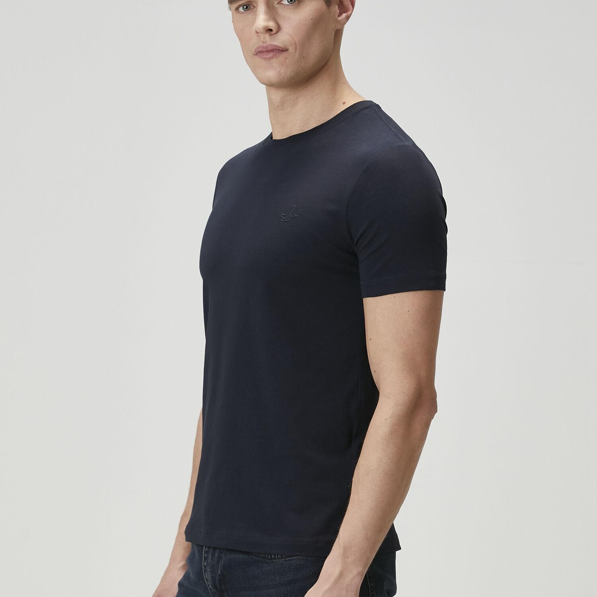 Beymen Club Erkek Lacivert Basic T-shirt