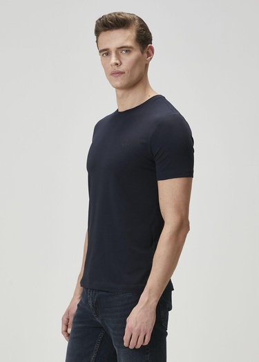  Beymen Club Erkek Lacivert Basic T-shirt