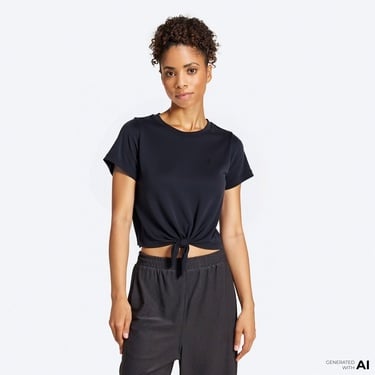  Converse Kadın Siyah T-Shirt