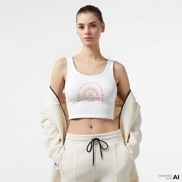  Converse Kadın Beyaz T-Shirt