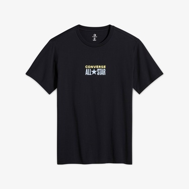  Converse Erkek Siyah T-Shirt