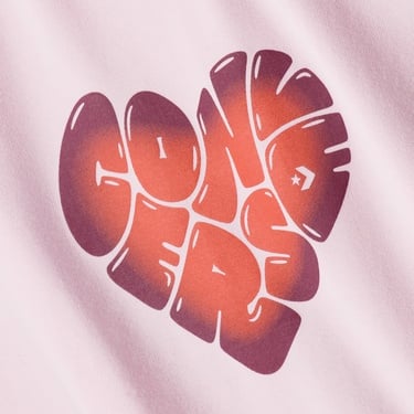  Converse Kadın Pembe T-Shirt