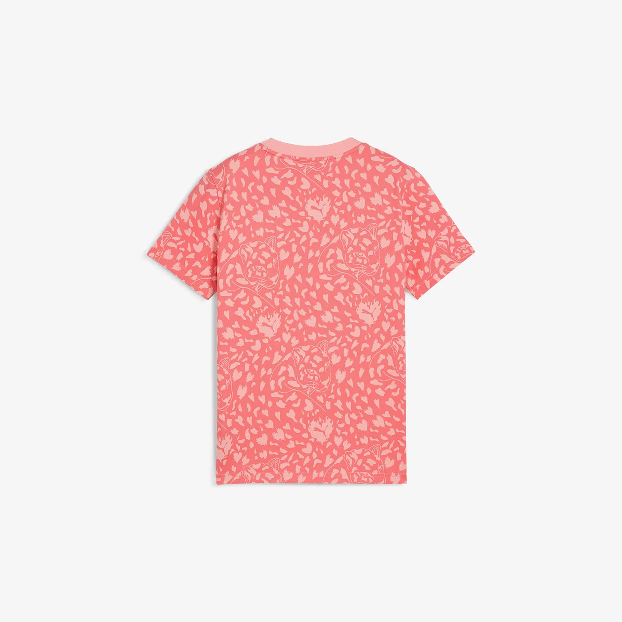 Puma Flaming Love Aop Çocuk Turuncu T-Shirt