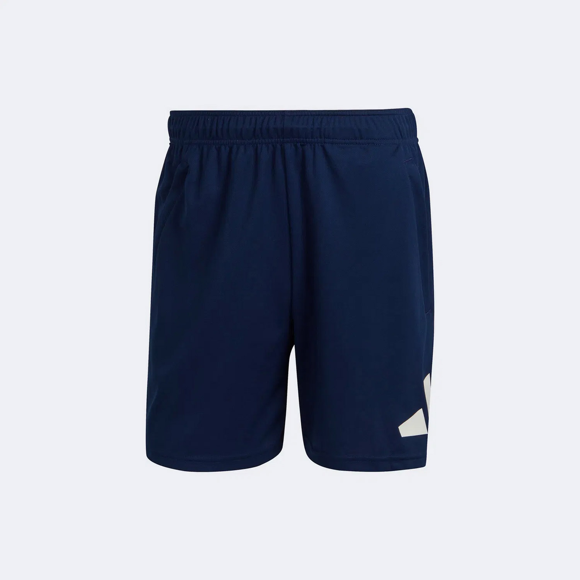 adidas Essentials Logo Erkek Mavi Antrenman Şort