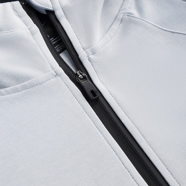  Skechers 2Xi-Lock Full Zip Erkek Gri Günlük Sweatshirt