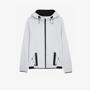  Skechers 2Xi-Lock Full Zip Erkek Gri Günlük Sweatshirt