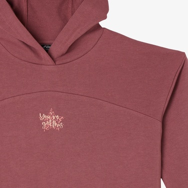  Energetics Full-Zipped Çocuk Kırmızı Günlük Sweatshirt