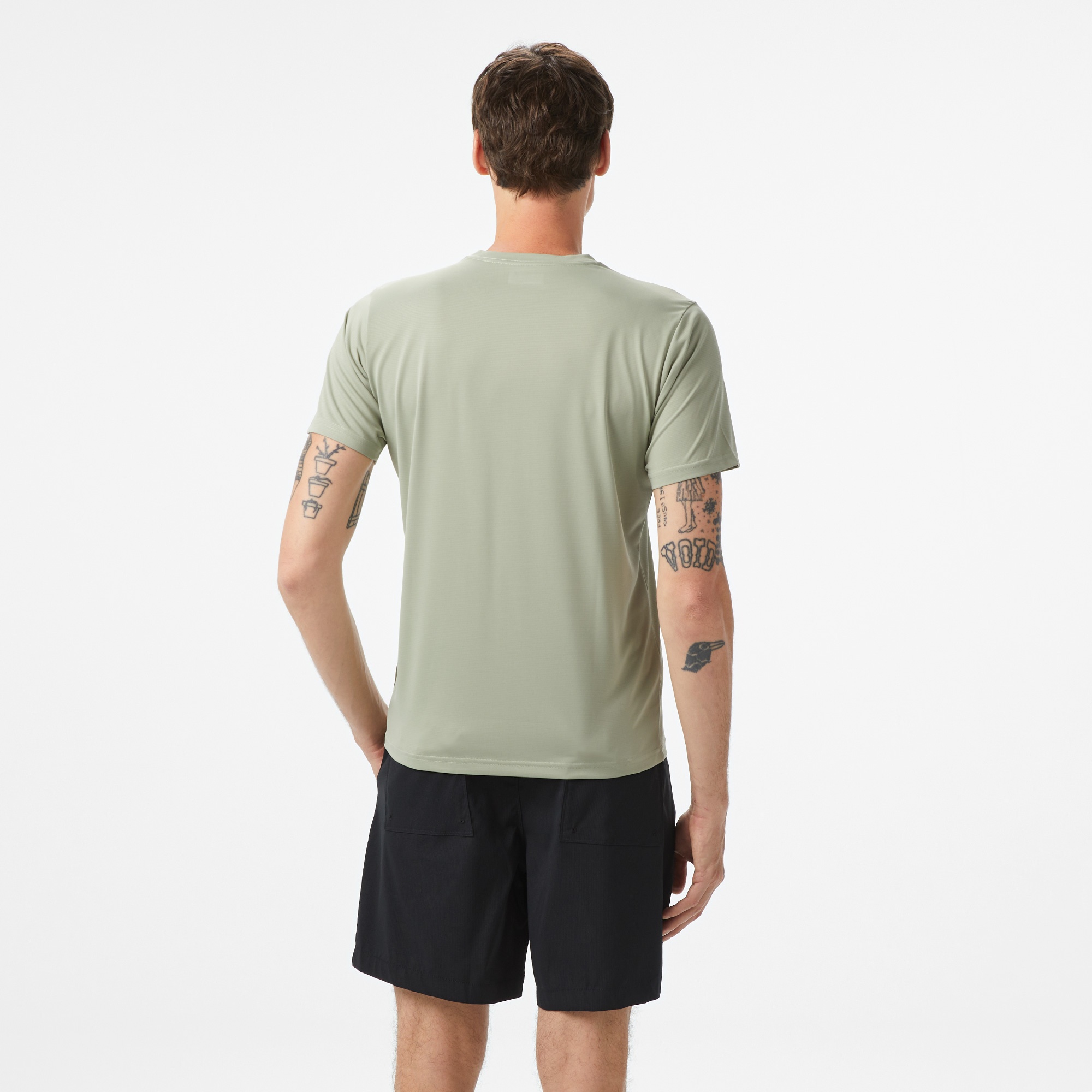 Columbia Hike Crew Erkek Siyah T-Shirt