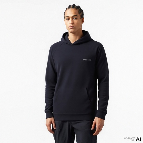  Skechers Scuba Coll Erkek Siyah Günlük Sweatshirt