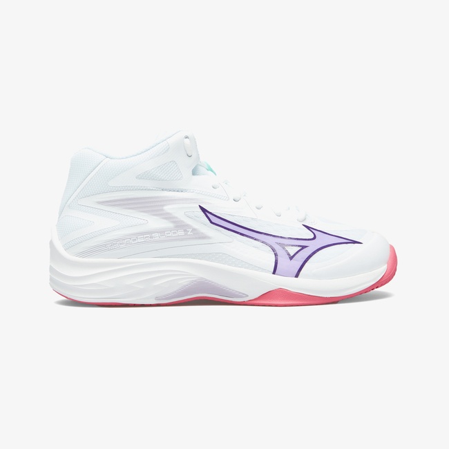  Mizuno Thunder Blade Z Mid Kadın Beyaz Voleybol Ayakkabısı