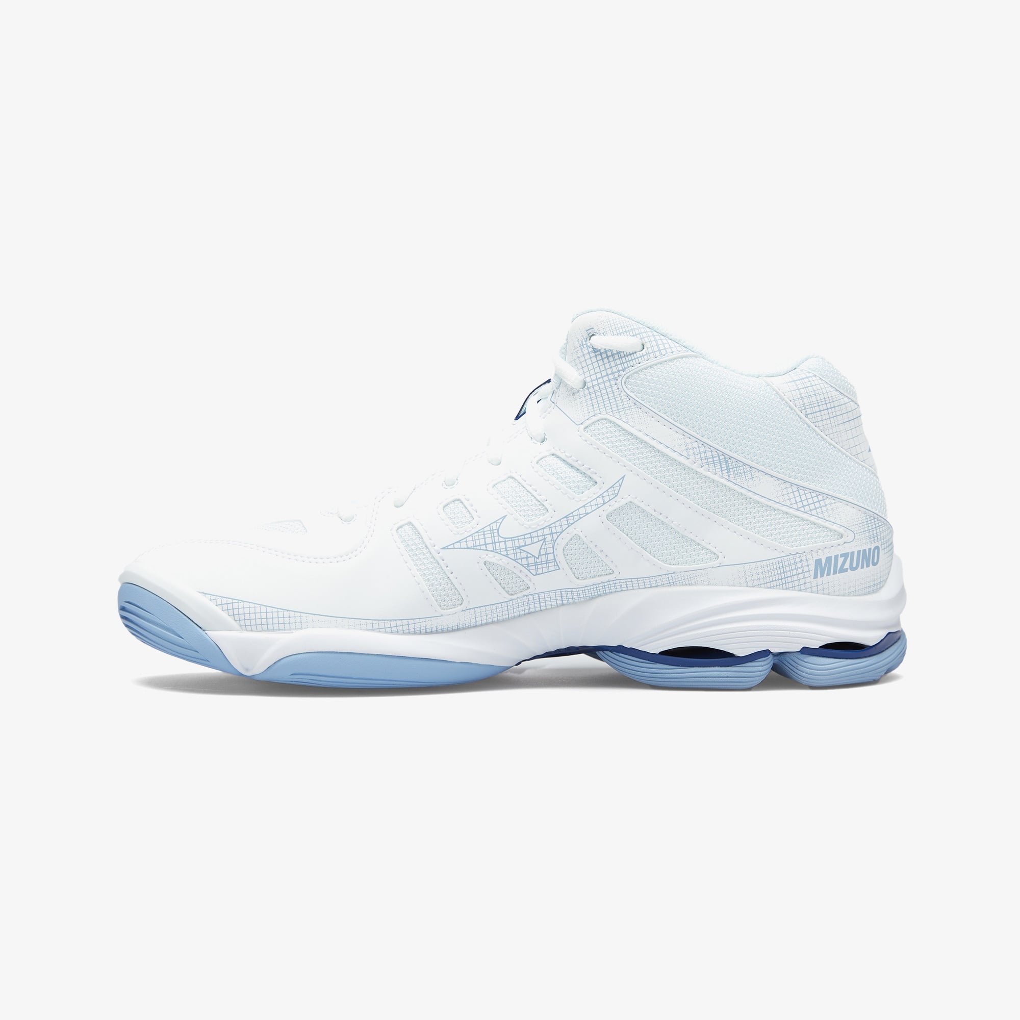 Mizuno Wave Voltage 2 Mid Erkek Beyaz Voleybol Ayakkabısı