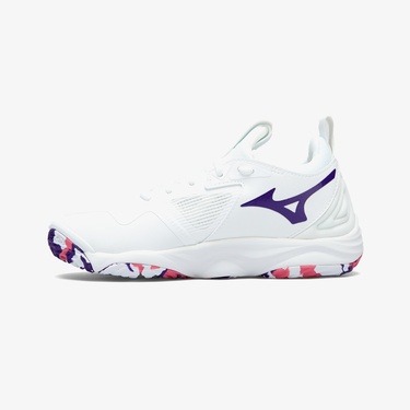  Mizuno Wave Momentum 3 Kadın Beyaz Voleybol Ayakkabısı