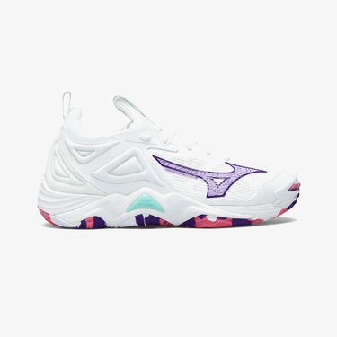  Mizuno Wave Momentum 3 Kadın Beyaz Voleybol Ayakkabısı