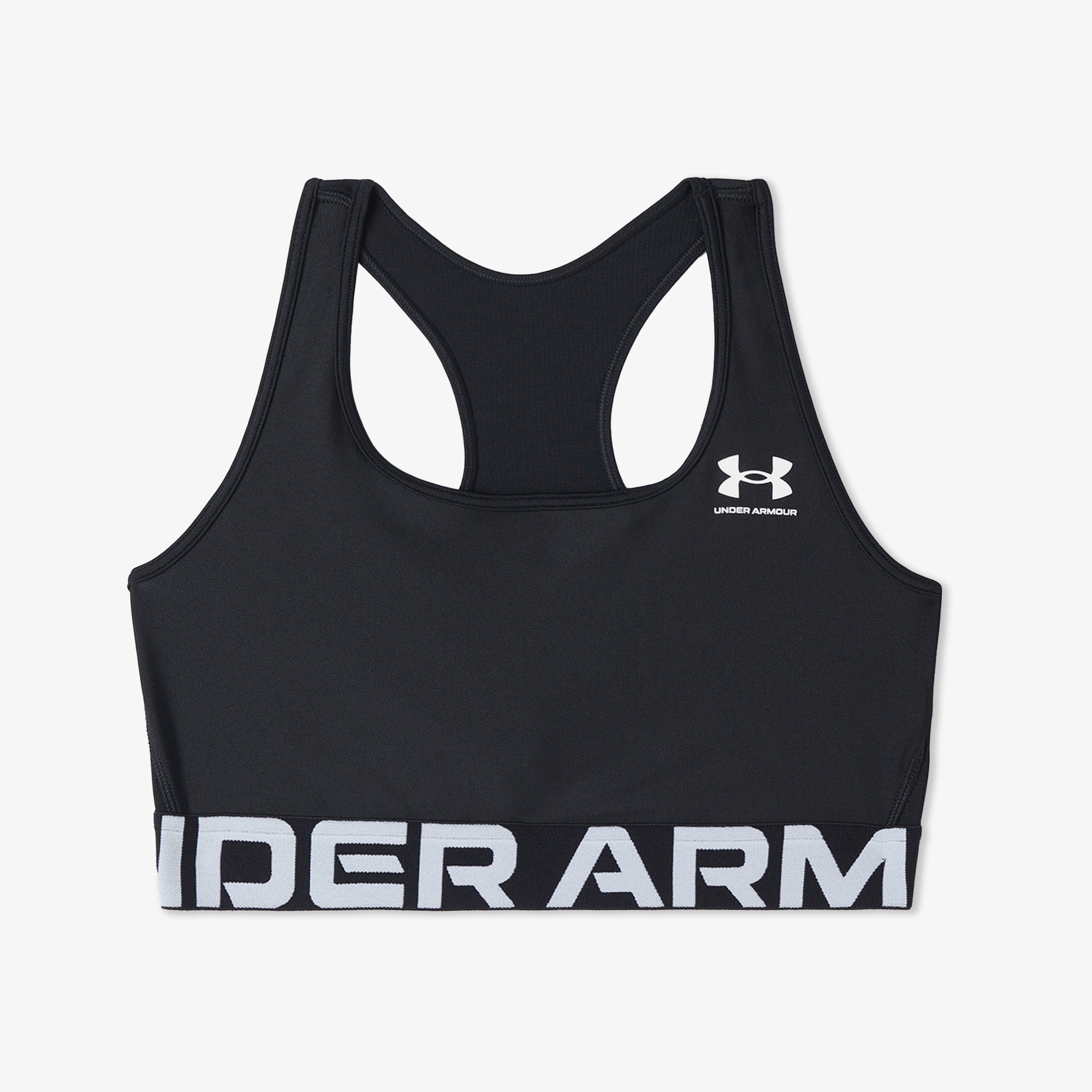 Under Armour Heat Gear Mid Kadın Siyah Antrenman Bra