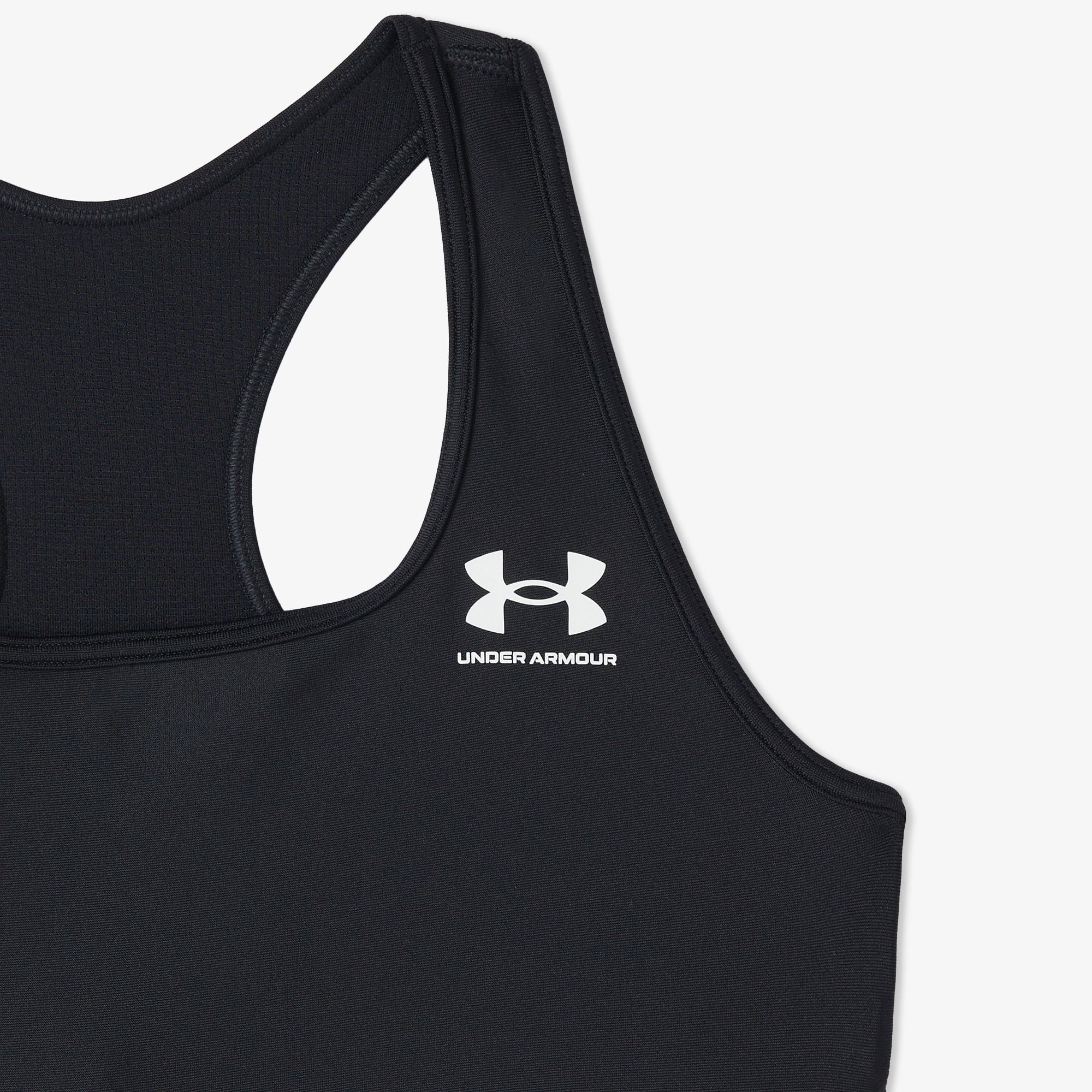 Under Armour Heat Gear Mid Kadın Siyah Antrenman Bra