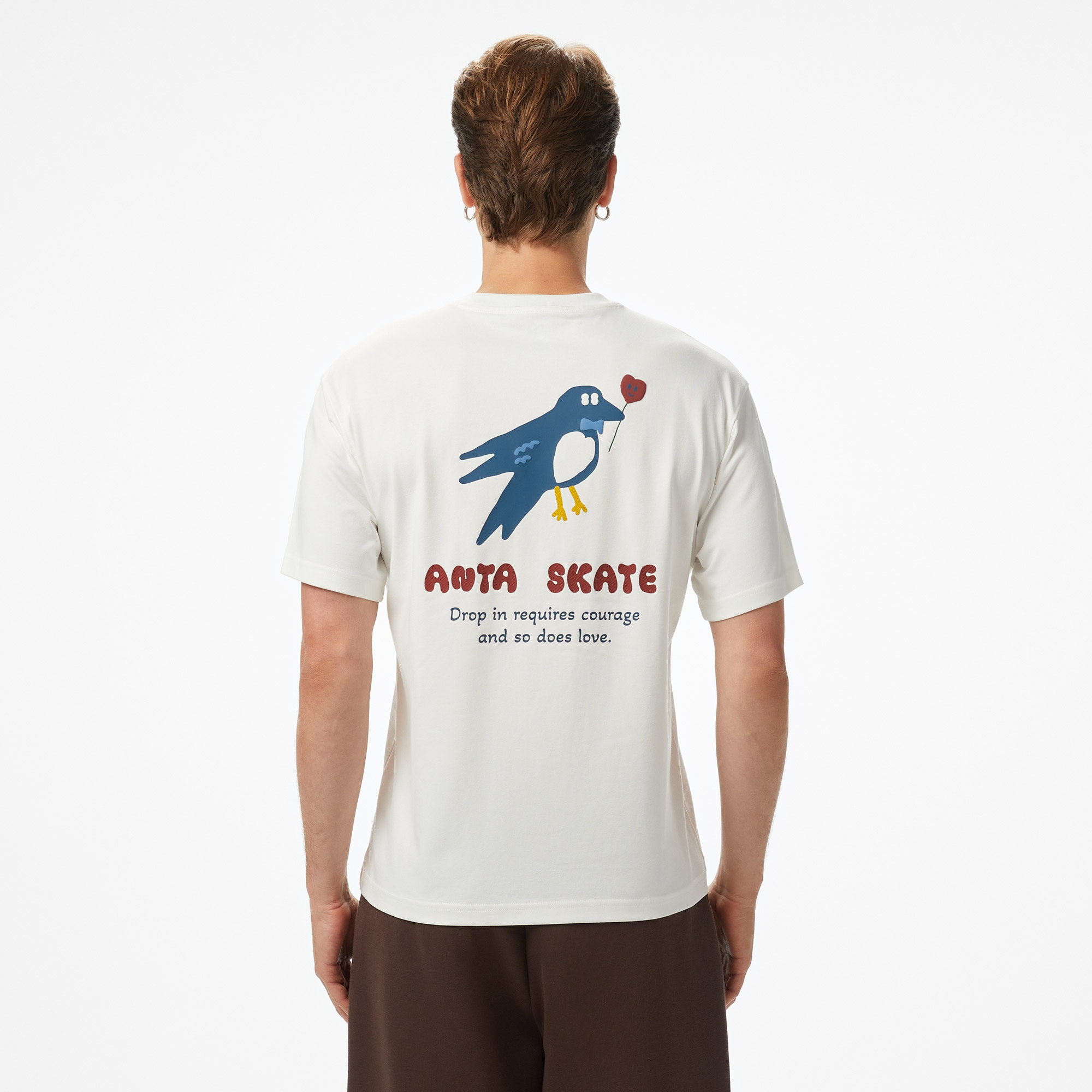 Anta Skate Culture Unisex Beyaz T-Shirt