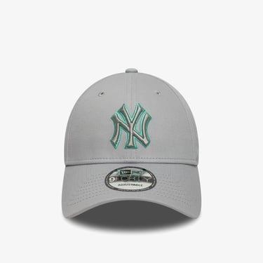  New Era New York Yankees Team Outline 9Forty Unisex Gri Şapka