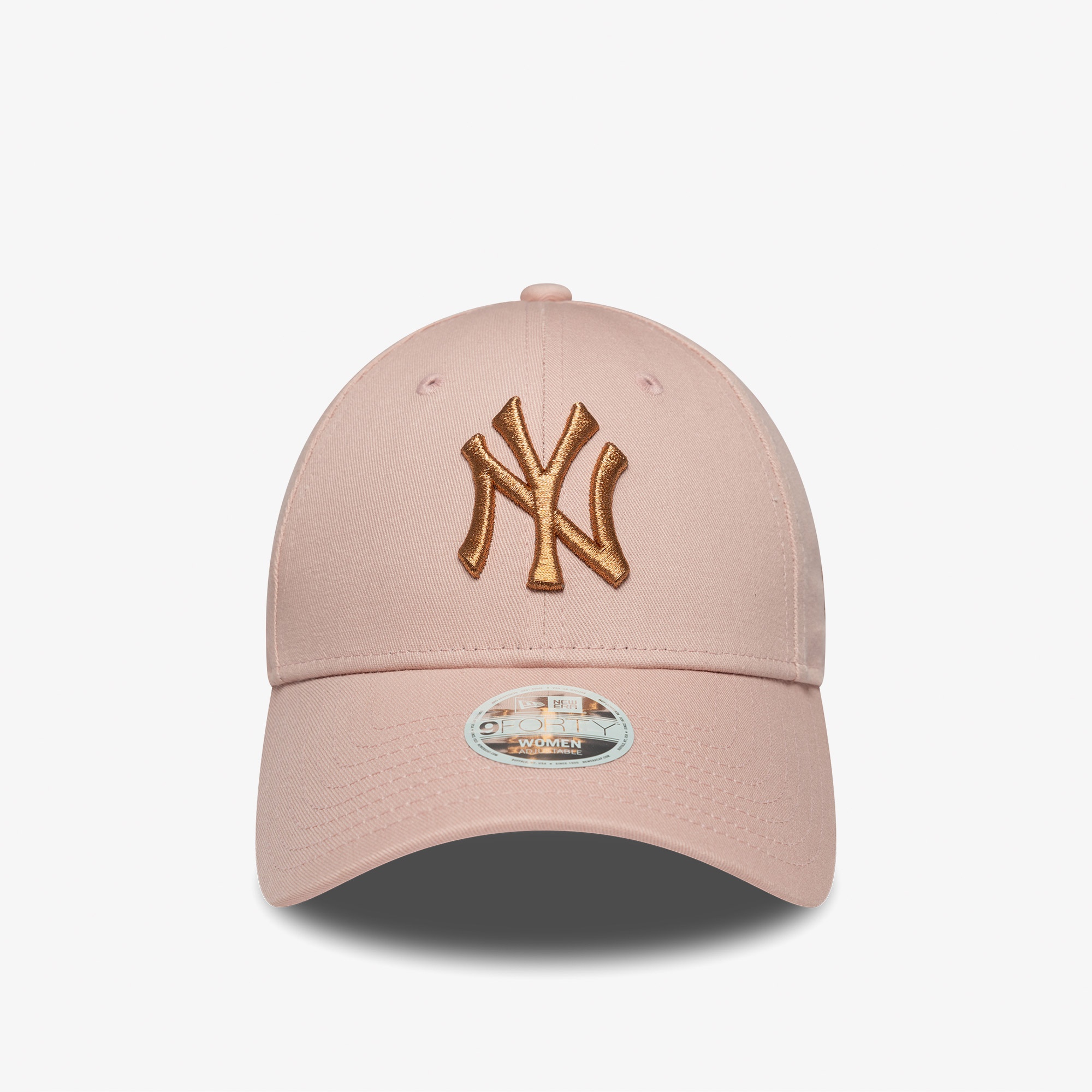 New Era Metallic 9Forty New York Yankees Kadın Pembe Şapka
