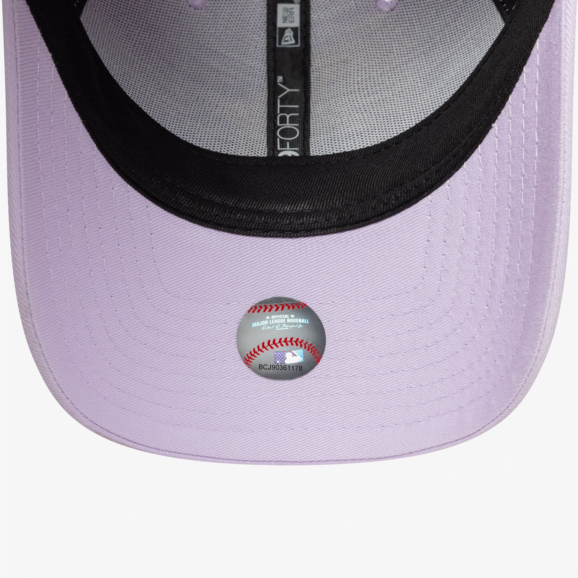 New Era MLB League Essentials LA Dodgers Kadın Mor Şapka