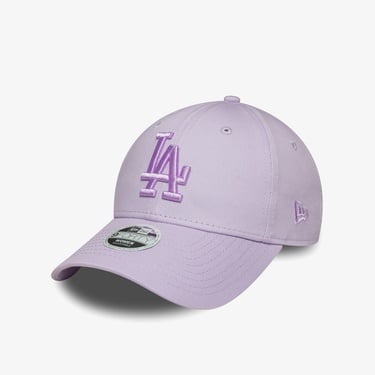  New Era MLB League Essentials LA Dodgers Kadın Mor Şapka