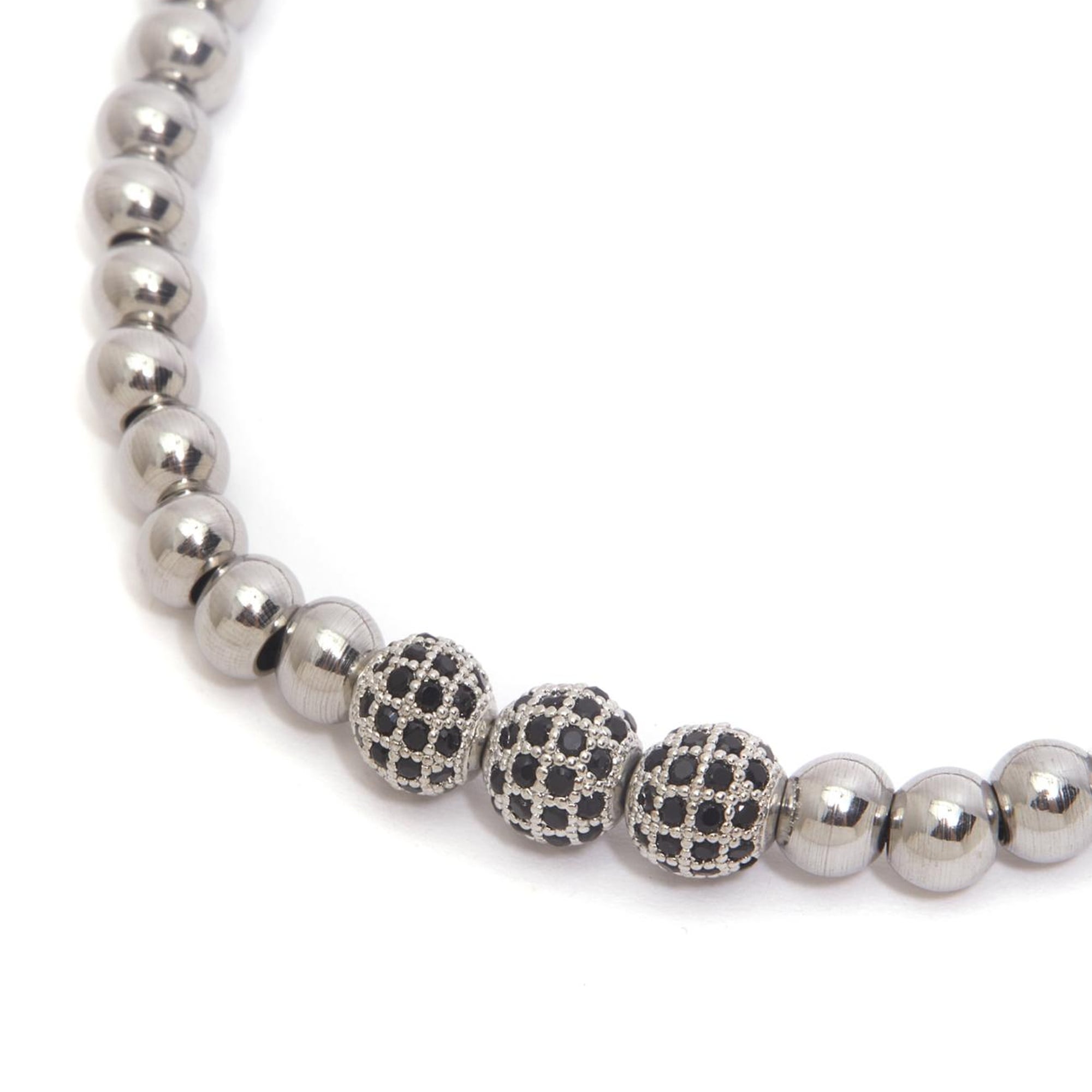 Network Erkek Silver Bileklik