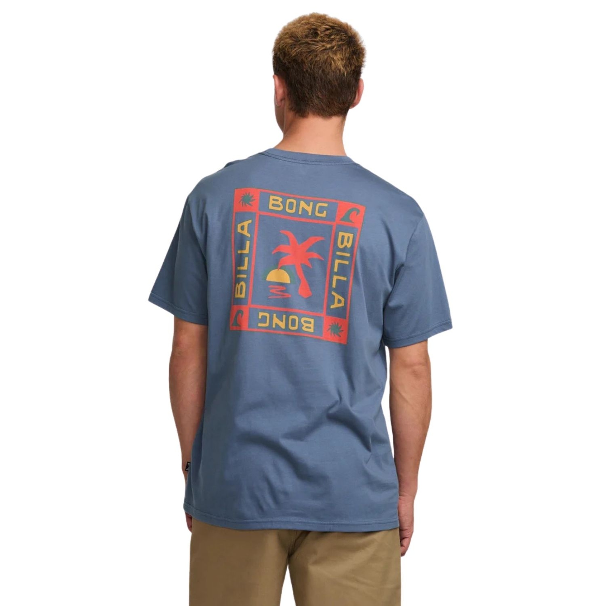 Billabong Window Premium Ss Erkek Mavi Tişört