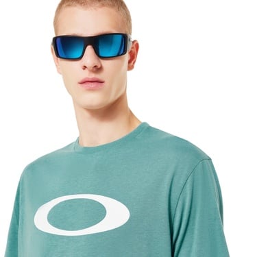  Oakley O-bold Ellipse Erkek Mavi Tişört