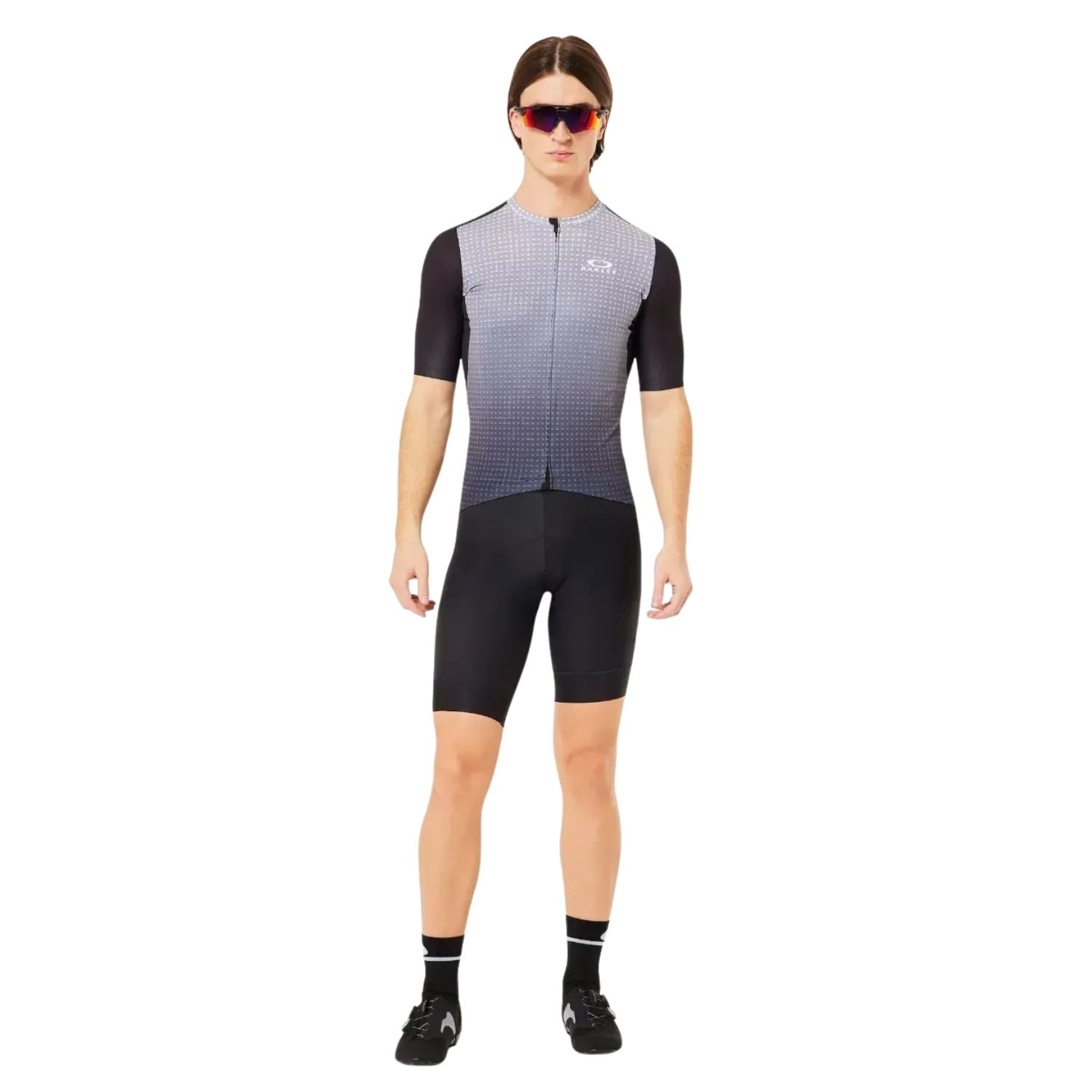 Oakley Endurance Dazzle Camo Jersey Erkek Siyah Tişört