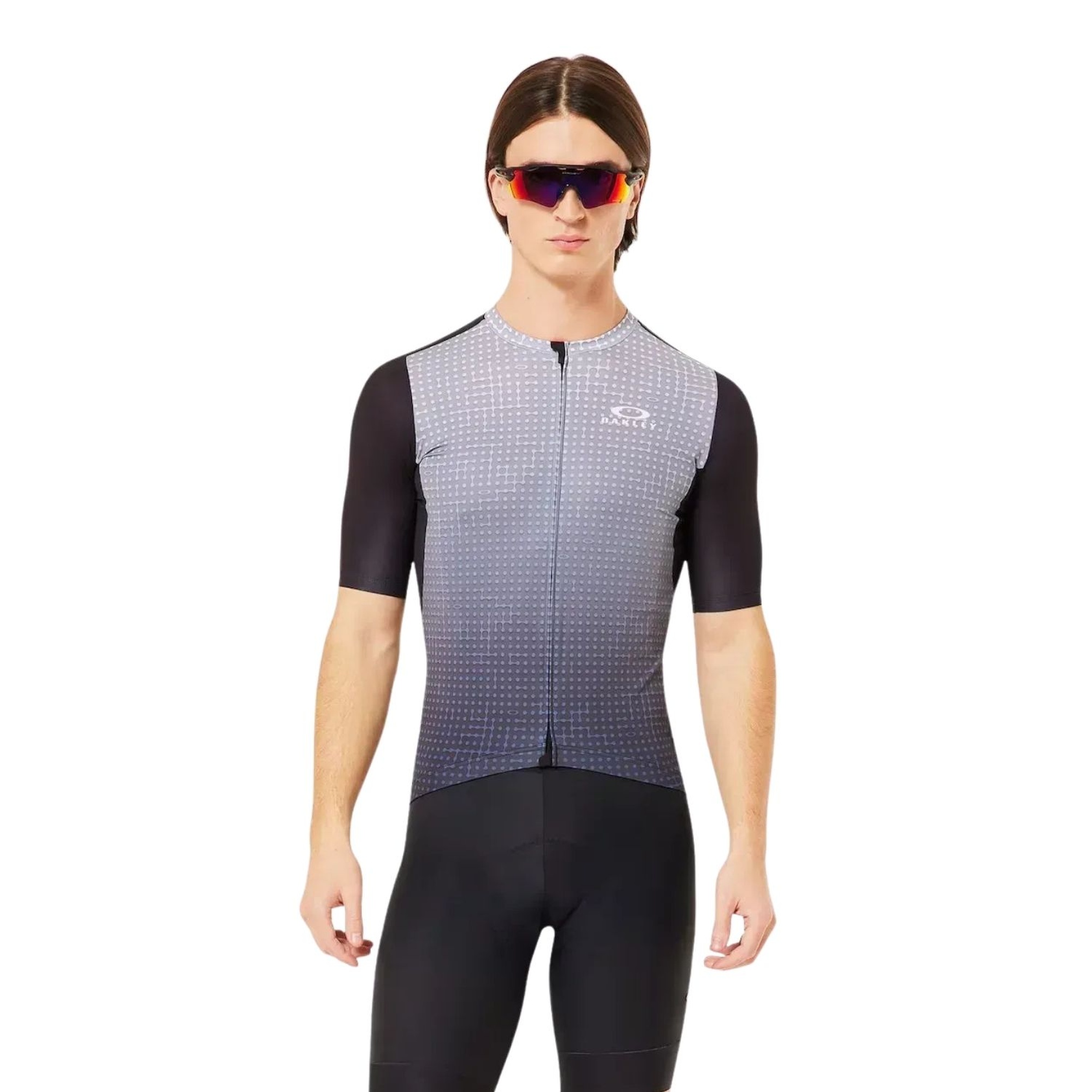 Oakley Endurance Dazzle Camo Jersey Erkek Siyah Tişört