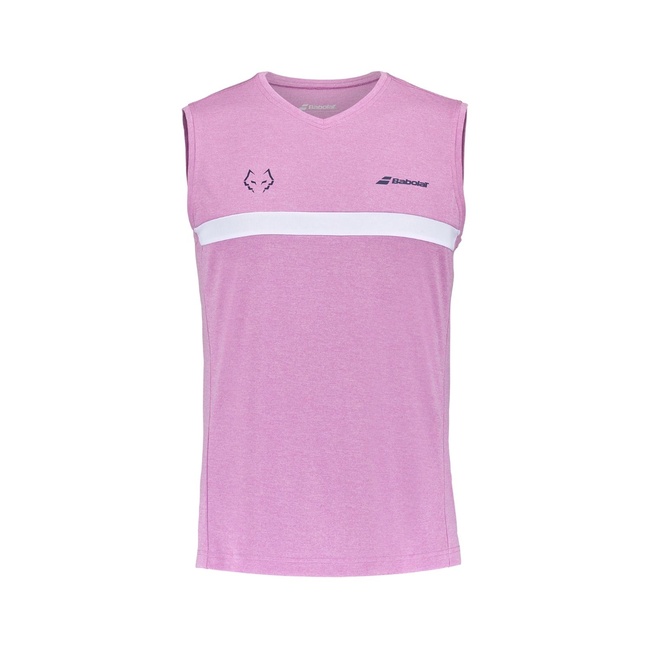  Babolat Muscle Tank J. Lebron Erkek Pembe Tişört