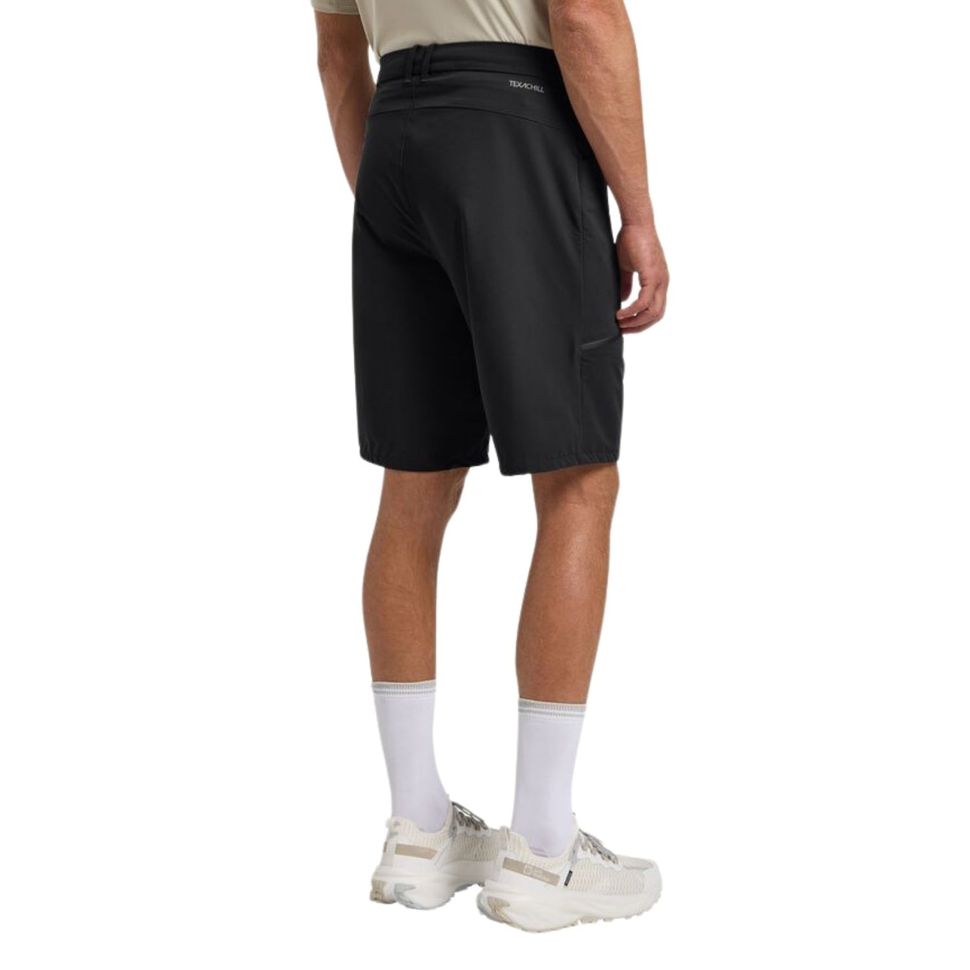 Jack Wolfskin Prelight Stride Shorts Erkek Siyah Şort
