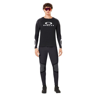  Oakley Seeker Edge Ls Jersey Erkek Siyah Tişört