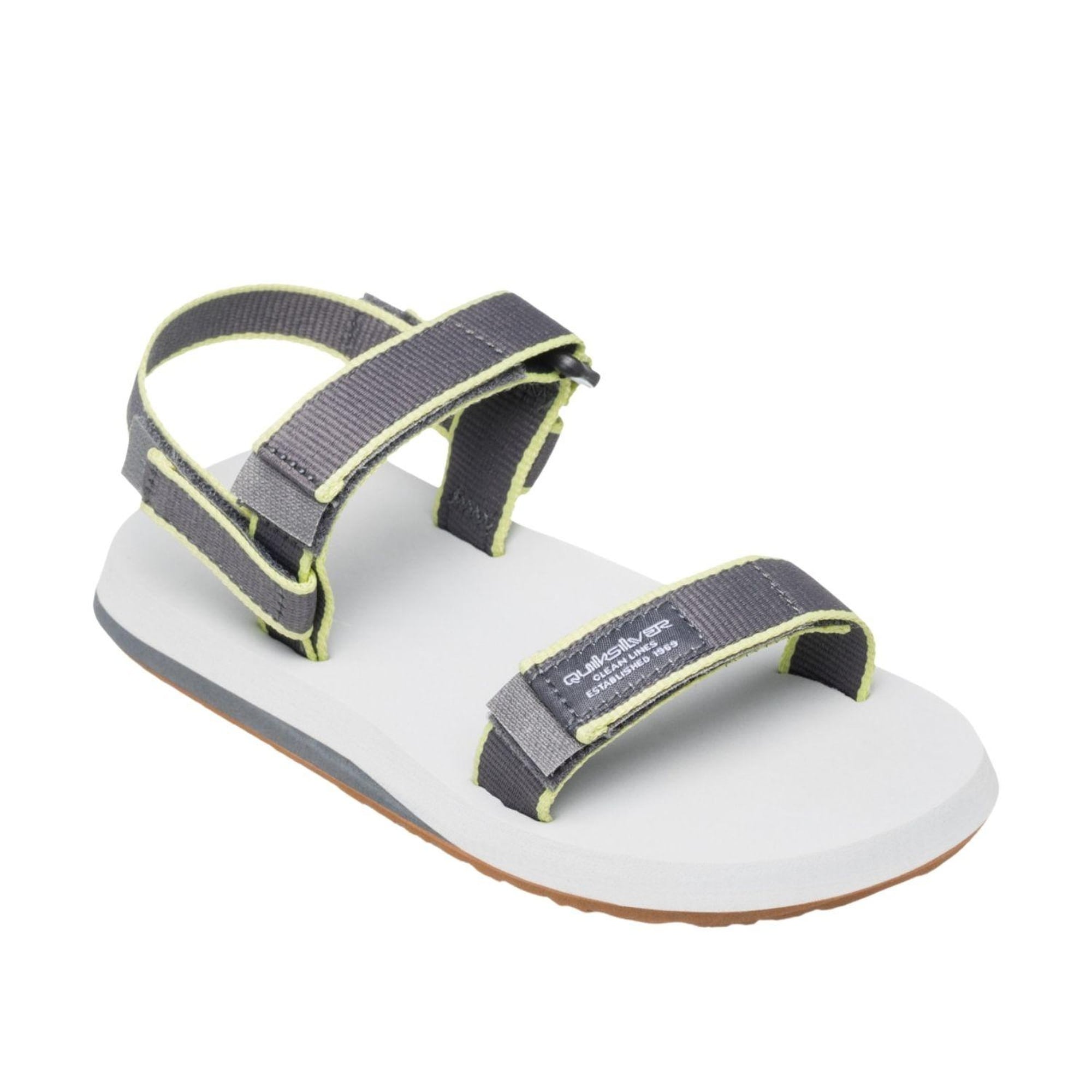 Quiksilver Monkey Caged Erkek Çocuk Gri Terlik